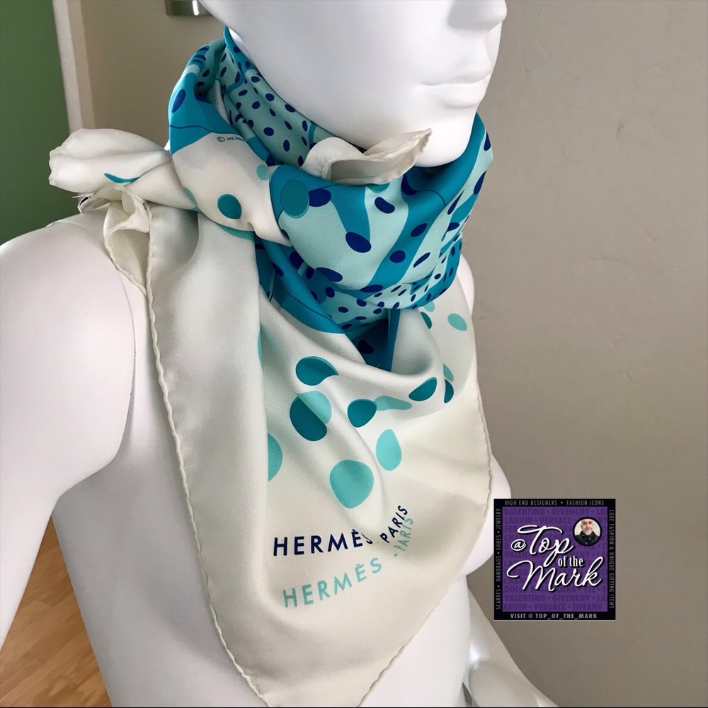 Hermès HOLA FLAMENCA SILK SCARF 34”